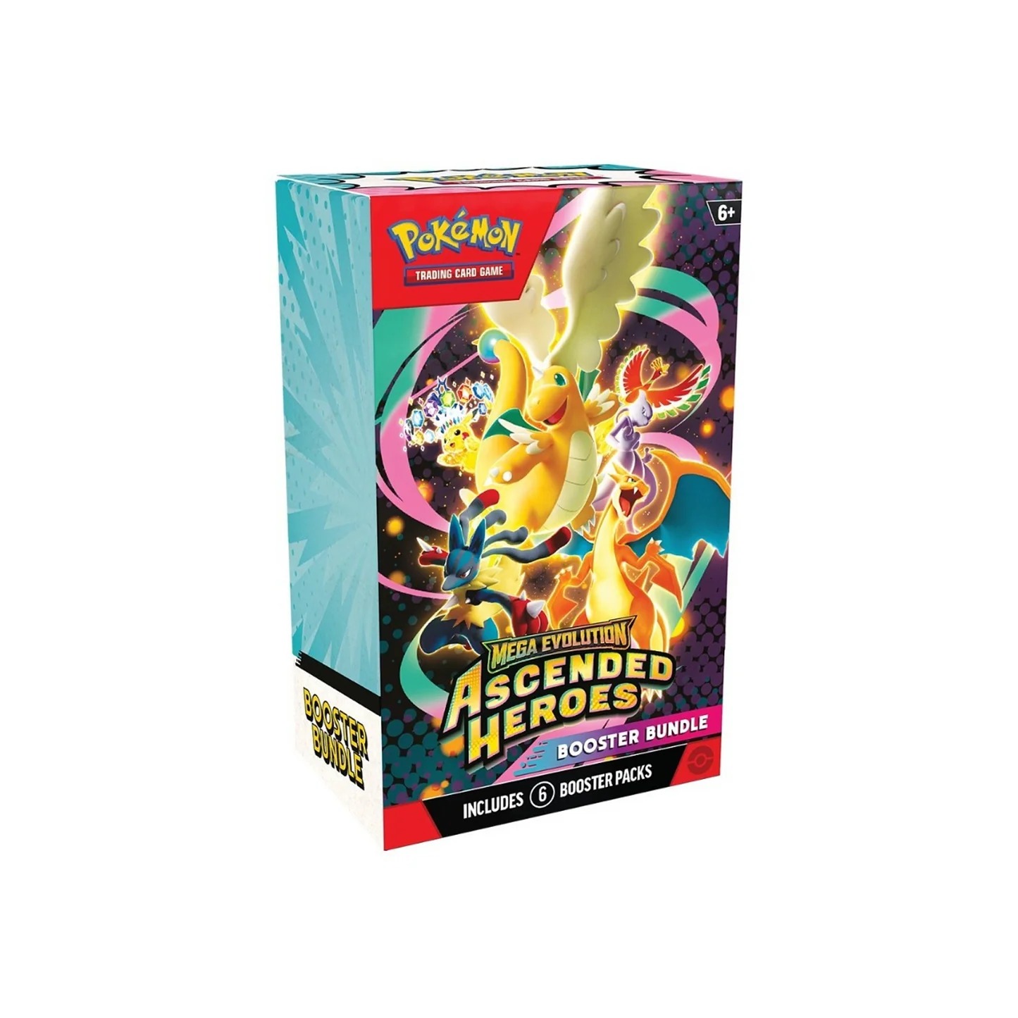 Pokémon TCG: Mega Evolution—Ascended Heroes Booster Bundle (6 Packs)