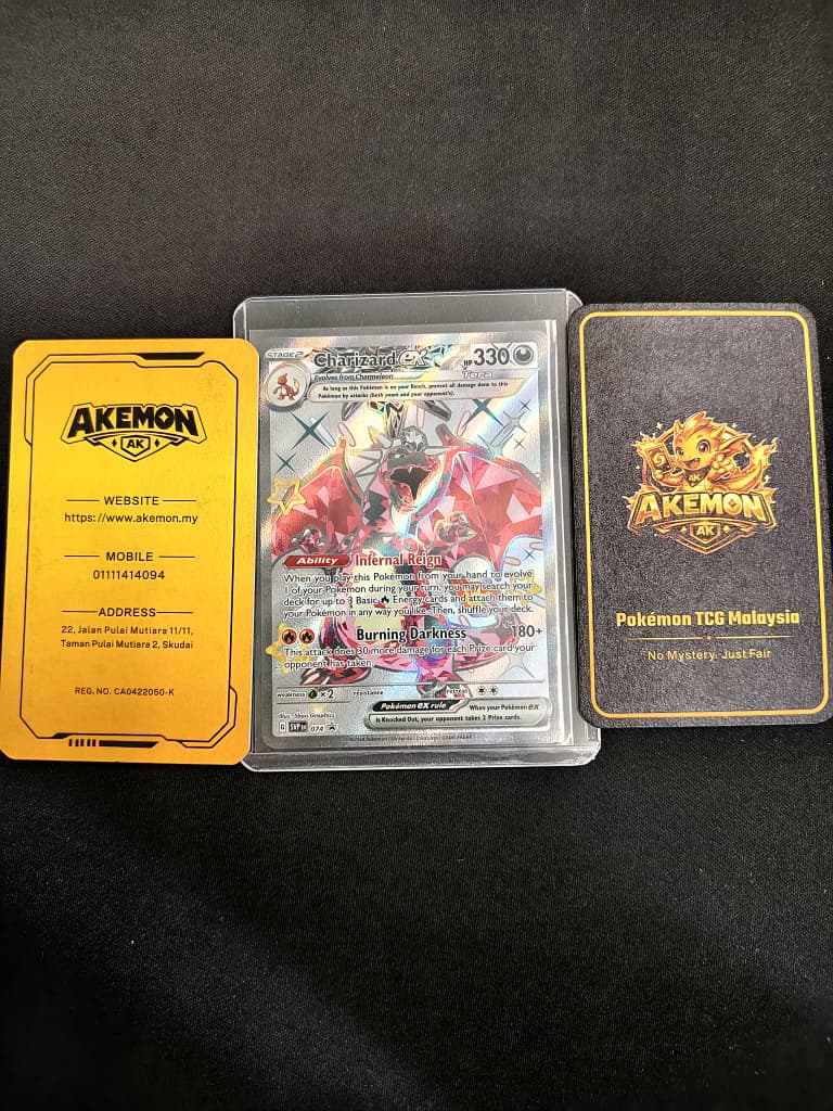 Charizard ex 074 SV Black Star Promos Raw Cards