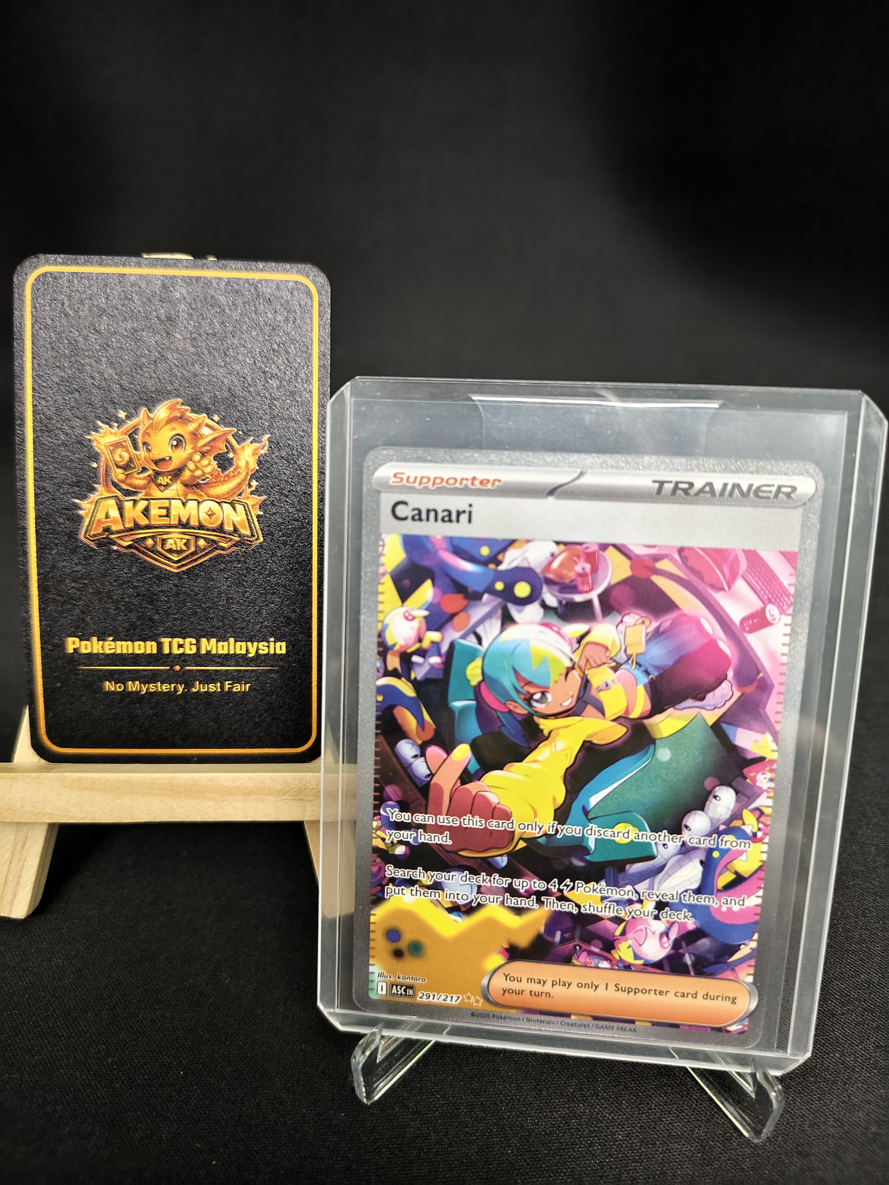 Canari 291/217 Ascended Heroes Raw Cards SIR