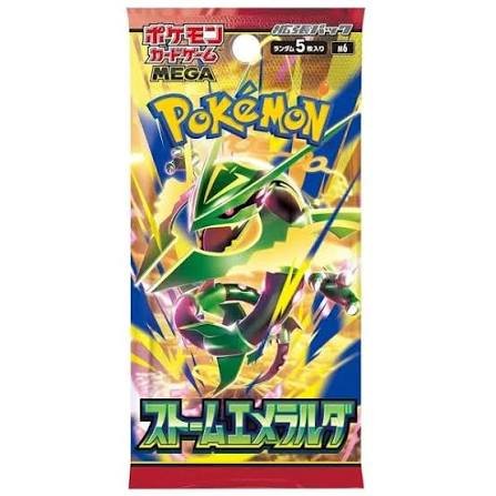 Storm Emeralda M6 Loosepacks Pokemon TCG Japanese Ver